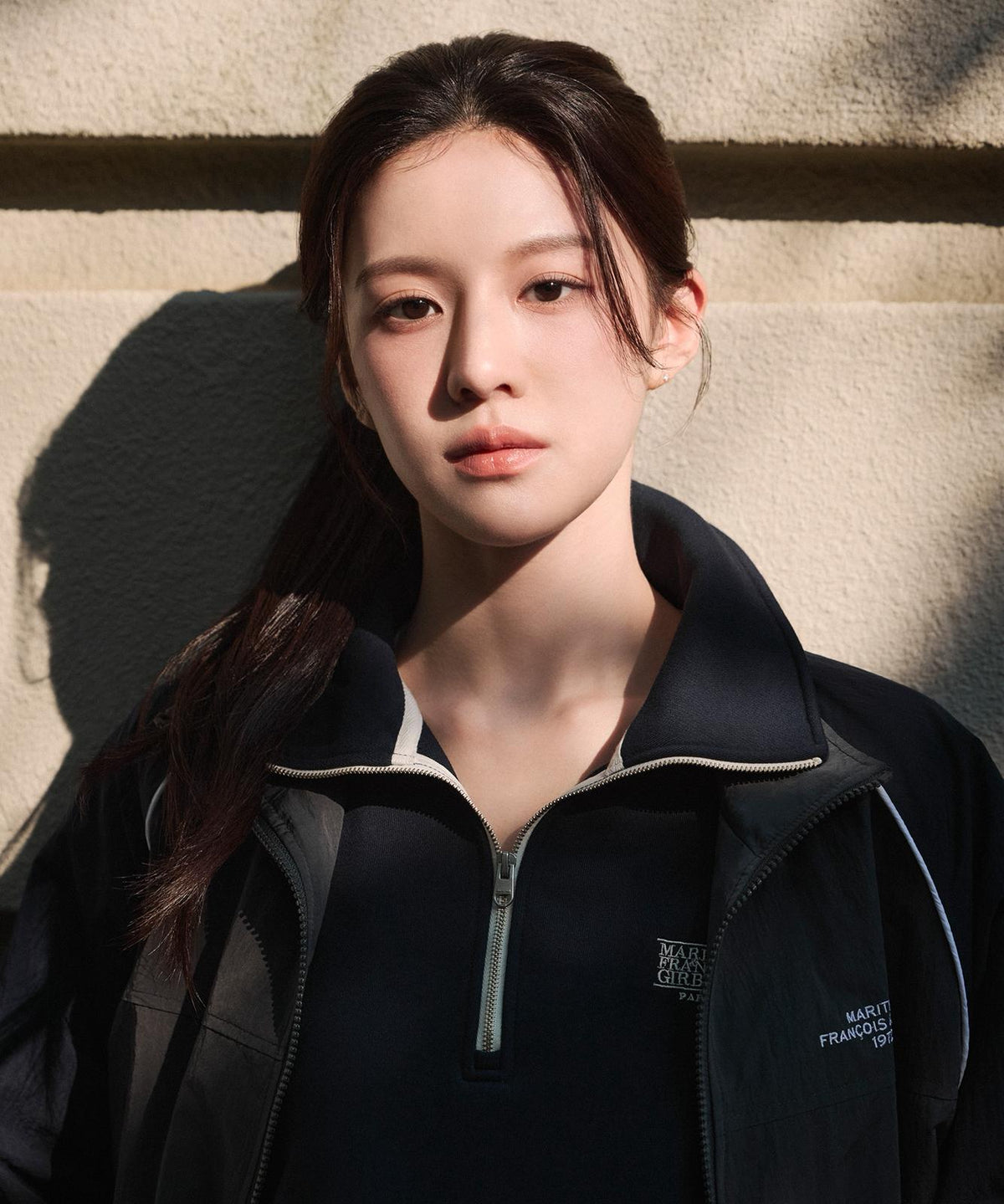 售完即止🌸🇰🇷Marithe COLOR-BLOCK HIGHNECK WINDBREAKER # MFG45FJK203 | 預訂約3-4星期 娉婷貿易公司 Exquisite Beauty Trading Company