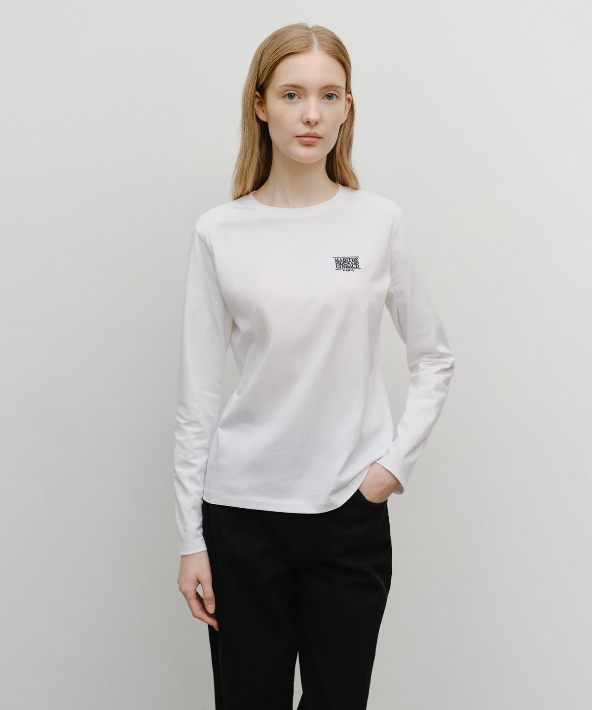 售完即止🌸🇰🇷Marithe W CLASSIC LOGO LONG SLEEVE | 預訂約3-4星期 娉婷貿易公司 Exquisite Beauty Trading Company