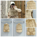🌸Moncler Joui 人造毛皮泰迪熊羽絨背心 | 預訂約4-5星期 娉婷貿易公司 Exquisite Beauty Trading Company