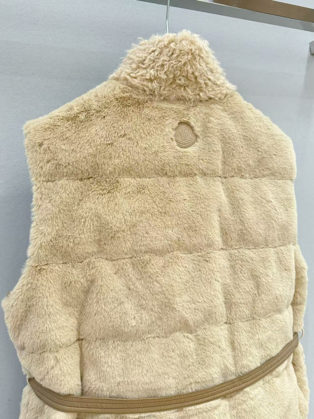 🌸Moncler Joui 人造毛皮泰迪熊羽絨背心 | 預訂約4-5星期 娉婷貿易公司 Exquisite Beauty Trading Company