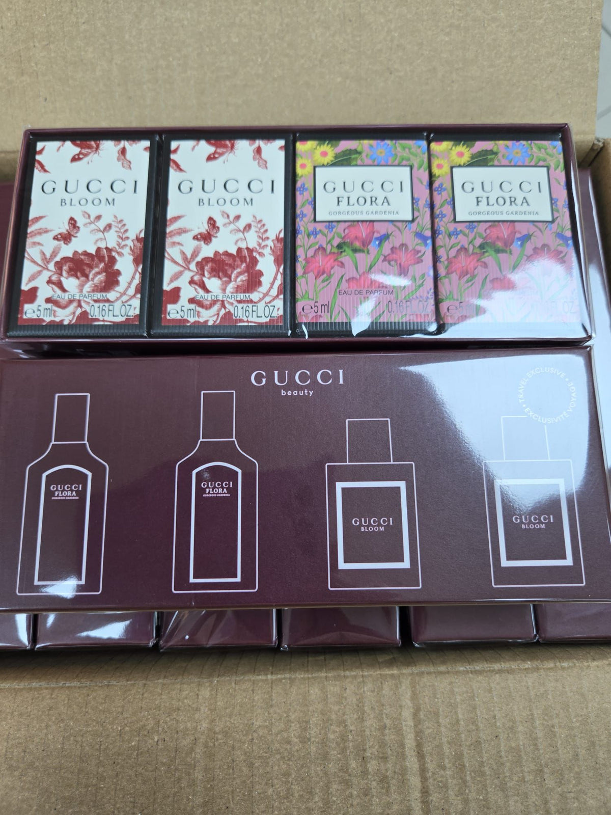 數量有限‼️售完即止🌸免稅正品 Gucci 古馳花悅綻放濃香水5mLx2 綺夢桅花5mlx2新版| 預訂約2-3星期 娉婷貿易公司 Exquisite Beauty Trading Company