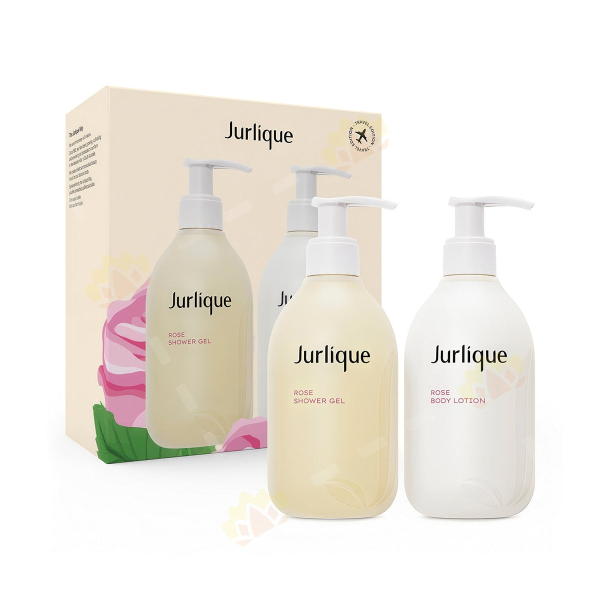 🌸✨✨✨💨快閃預訂💨✨✨✨免稅正品 Jurlique 玫瑰淋浴露300ml+身體乳300ml套裝 | 預訂約2-3星期 娉婷貿易公司 Exquisite Beauty Trading Company