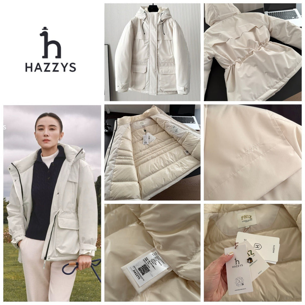 【24小時網站自助下單】🌸HAZZYS 可收腰連帽工裝羽絨服 | 預訂約4-6星期 娉婷貿易公司 Exquisite Beauty Trading Company