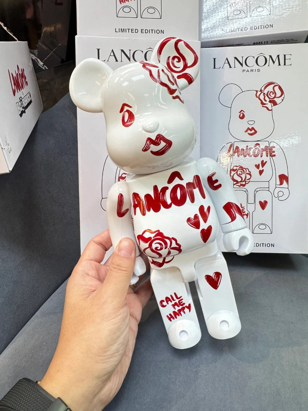 【24小時網站自助下單】🌸LANCÔME × BE@RBRICK 限量聯名熊熊公仔(專櫃限量版) | 預訂約4-6星期 娉婷貿易公司 Exquisite Beauty Trading Company