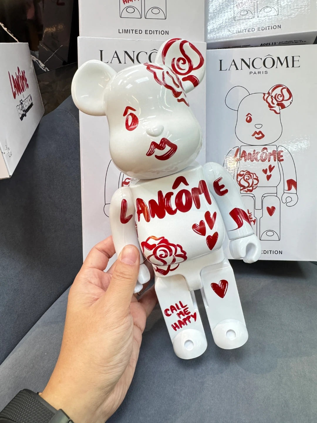 【24小時網站自助下單】🌸LANCÔME × BE@RBRICK 限量聯名熊熊公仔(專櫃限量版) | 預訂約4-6星期 娉婷貿易公司 Exquisite Beauty Trading Company