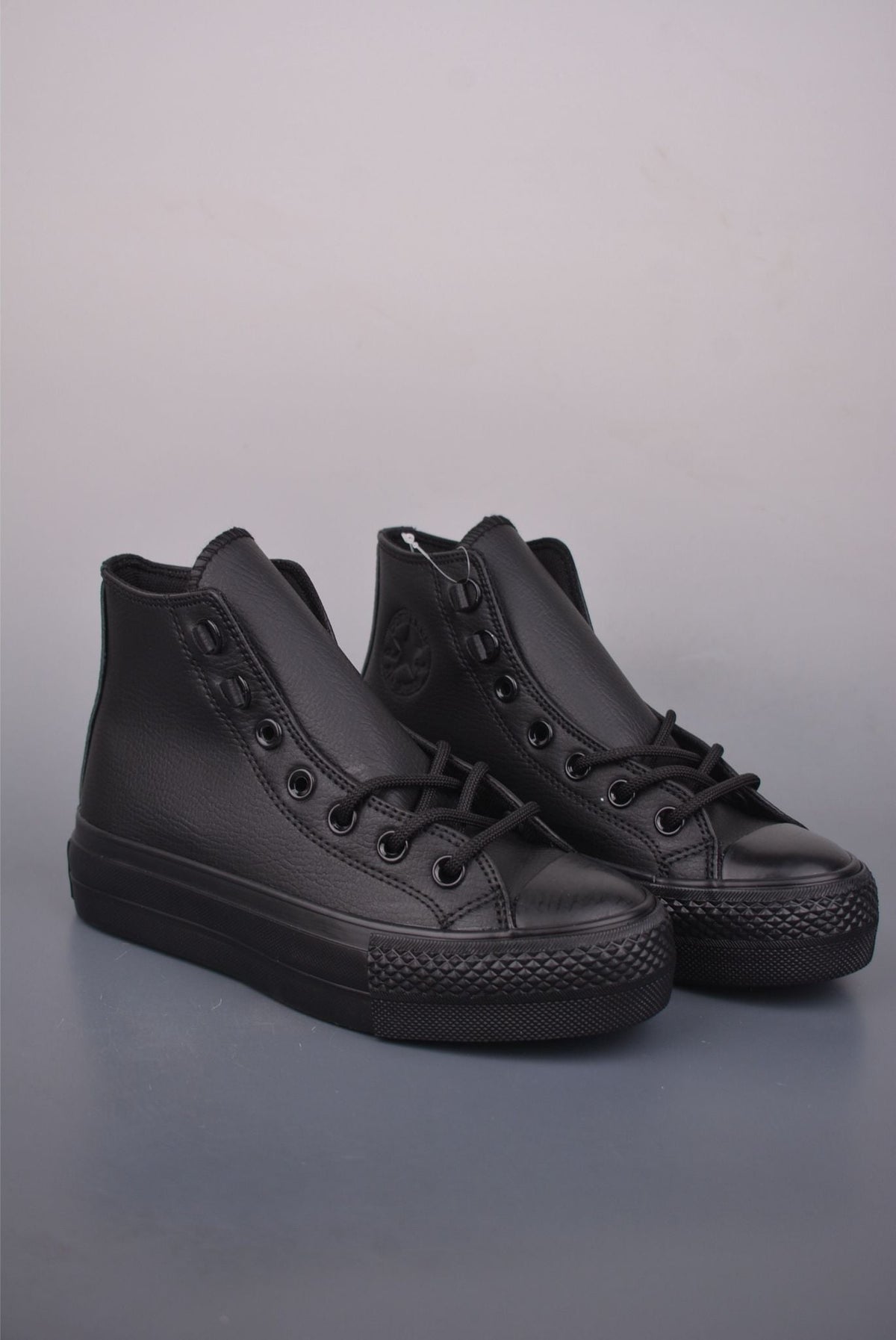 🌸Converse Chuck All Star Lift 厚底防水皮面黑武士板鞋 | 預訂約3-4星期(自行備註尺寸) 娉婷貿易公司 Exquisite Beauty Trading Company
