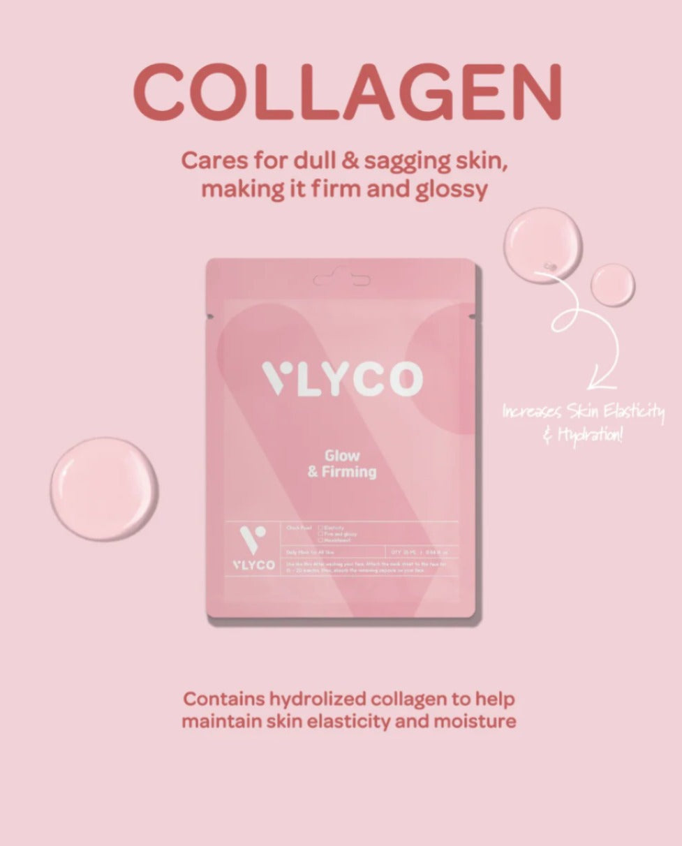 【24小時網站自助下單】現貨🌸VLYCO 膠原蛋白面膜 1套10片 | 落單後約3-5個工作天寄出 娉婷貿易公司 Exquisite Beauty Trading Company