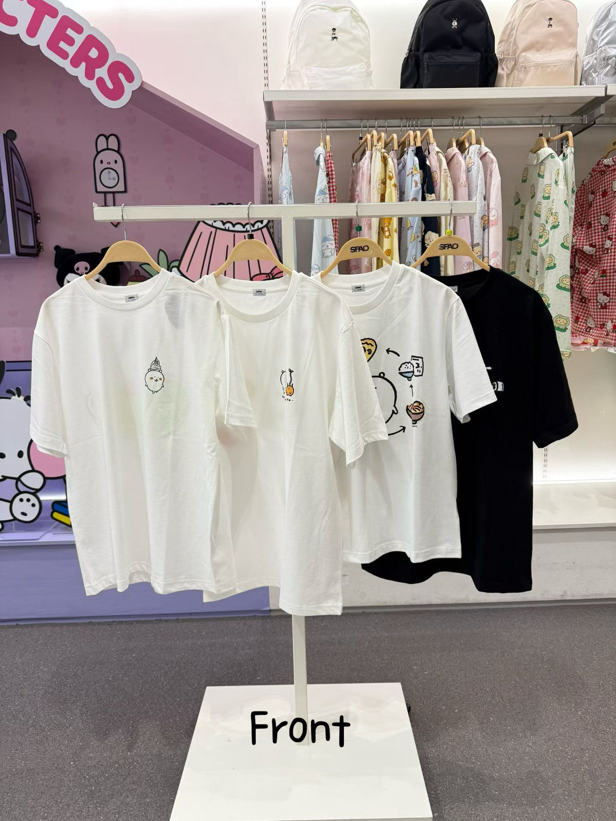 【24小時網站自助下單】售完即止🌸💛2026年最新上市🆕💛平靚正推介‼️SPAO x 自嘲熊 聯名 涼感短䄂Tee😍 | 預訂約3-4星期(自行備註款式及尺寸) 娉婷貿易公司 Exquisite Beauty Trading Company