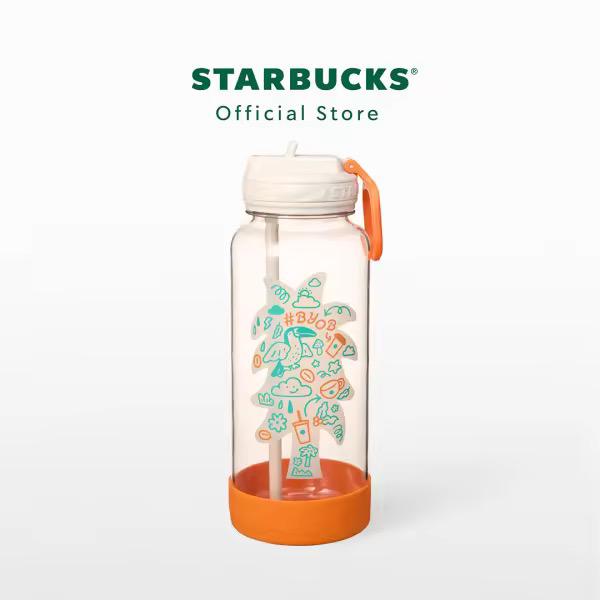 【24小時網站自助下單】🌸🇹🇭🇹🇭Starbucks Earth Day Byob Water Bottle 32oz. Plastic Water Bottle | 預訂約2-3星期 娉婷貿易公司 Exquisite Beauty Trading Company