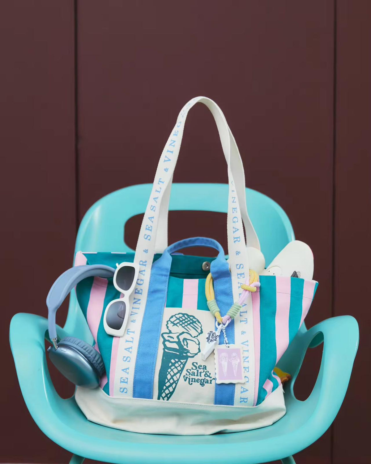 【24小時網站自助下單】🌸🇹🇭Sea Salt &amp; Vinegar New Model Canvas Bag! Bigger! Everyday Tote Bag | 預訂約2-3星期(款式Whatsapp send圖) 娉婷貿易公司 Exquisite Beauty Trading Company