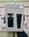 【24小時網站自助下單】🌸免稅正品 NARCISO RODRIGUEZ FOR HER SET 3 PCS EDT SPRAY 100 ML BODY LOTION 75ML 納茜素她的同名女仕淡香水套裝(2件套)女士香水黑瓶EDT 100ML+75ML身體乳 | 預訂約2026年6月中 娉婷貿易公司 Exquisite Beauty Trading Company