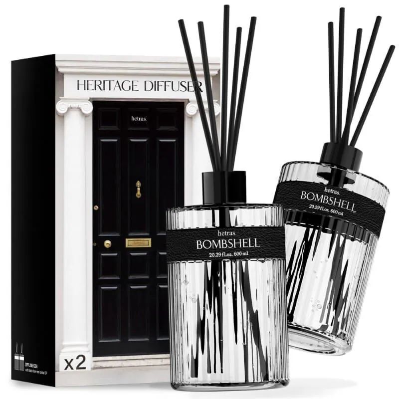 【24小時網站自助下單】現貨🌸【 Hetras Heritage Perfume Diffuser 】600ml x2 | 落單後約3-5個工作天寄出 娉婷貿易公司 Exquisite Beauty Trading Company