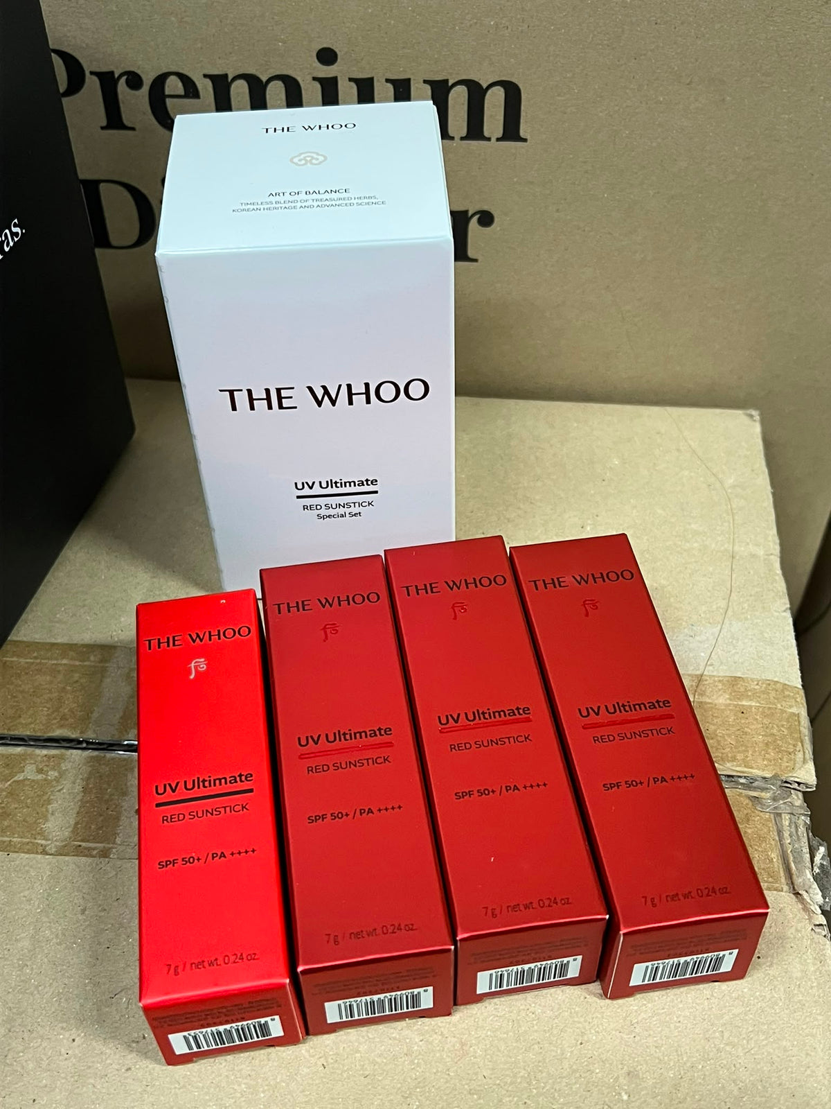 【24小時網站自助下單】現貨🌸Whoo拱辰享UV維他命防曬棒SPF50+ PA++++（3支7g正品+1支7g贈品）套裝 | 落單後約3-5個工作天寄出 娉婷貿易公司 Exquisite Beauty Trading Company