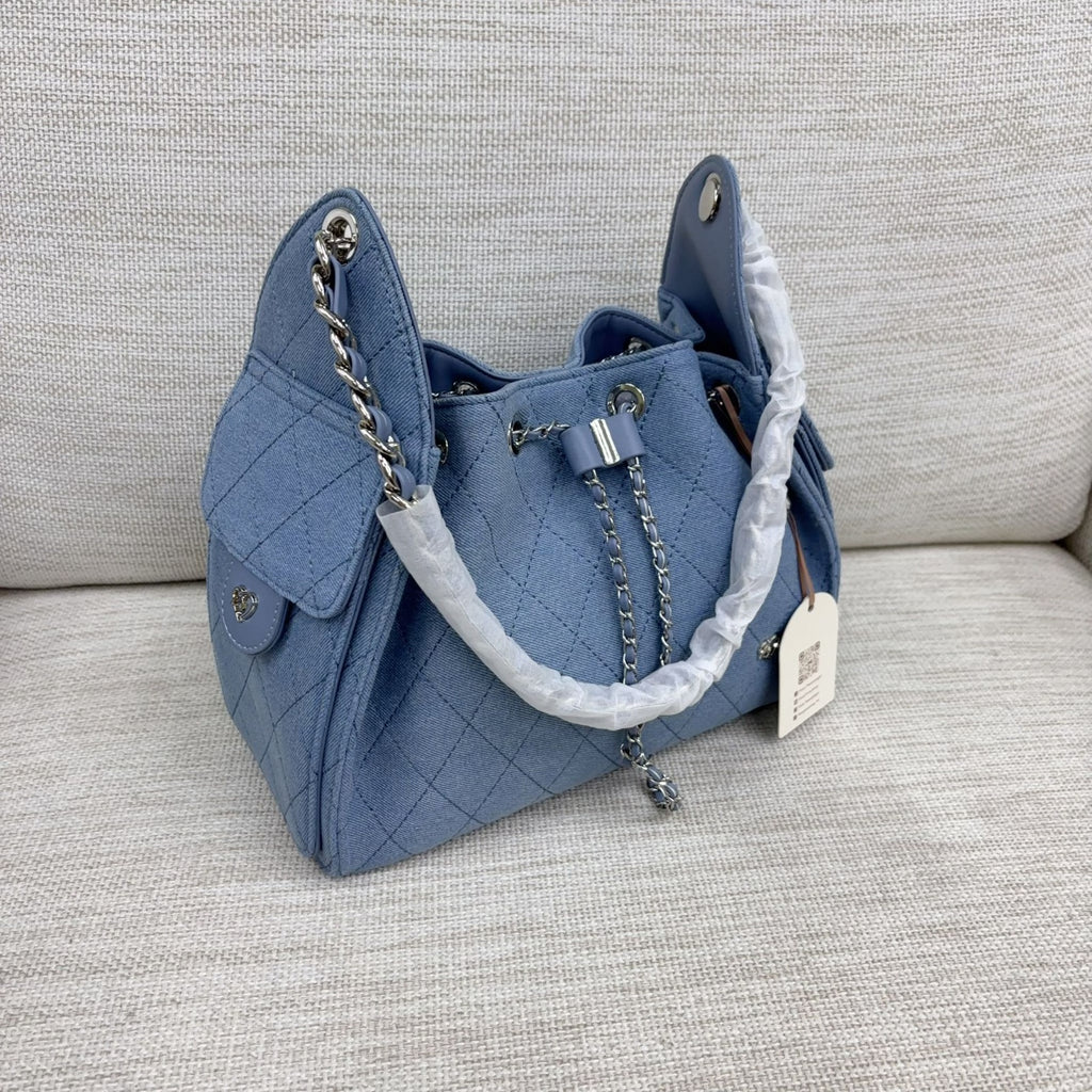 【24小時網站自助下單】🌸新款🔥缺貨款🔥泰國Pony Twent Yeight Deco Large Denim | 預訂約4-5星期 娉婷貿易公司 Exquisite Beauty Trading Company