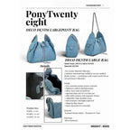 【24小時網站自助下單】🌸新款🔥缺貨款🔥泰國Pony Twent Yeight Deco Large Denim | 預訂約4-5星期 娉婷貿易公司 Exquisite Beauty Trading Company