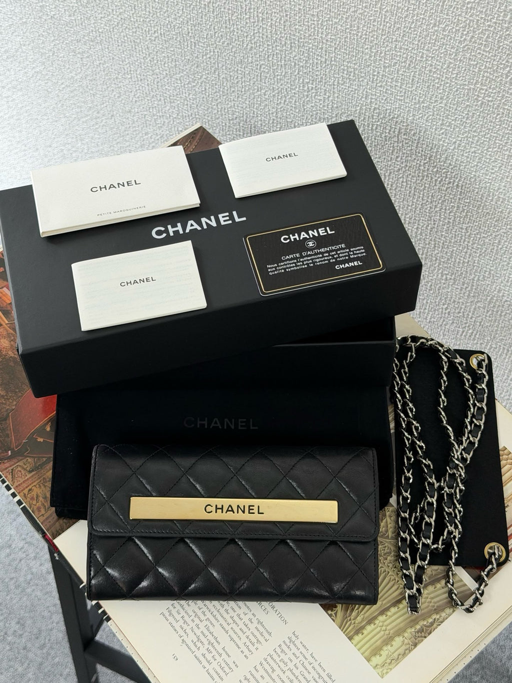 【24小時網站自助下單】🌸日本中古品代購 Chanel菱格大logo錢包 ➕標➕卡➕袋➕盒➕冊 24開 送改造配件 | 預訂約2-3星期 娉婷貿易公司 Exquisite Beauty Trading Company
