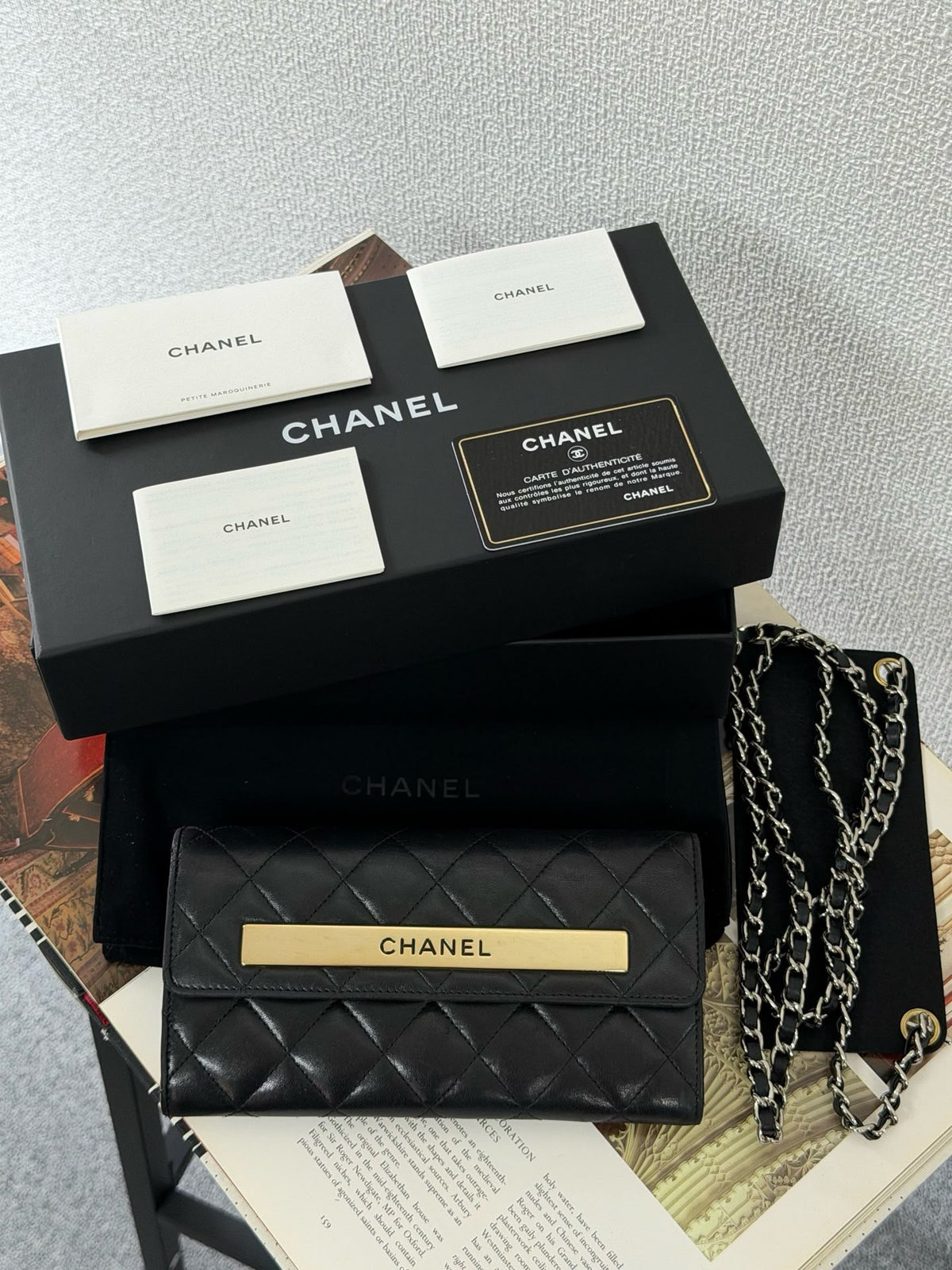 【24小時網站自助下單】🌸日本中古品代購 Chanel菱格大logo錢包 ➕標➕卡➕袋➕盒➕冊 24開 送改造配件 | 預訂約2-3星期 娉婷貿易公司 Exquisite Beauty Trading Company