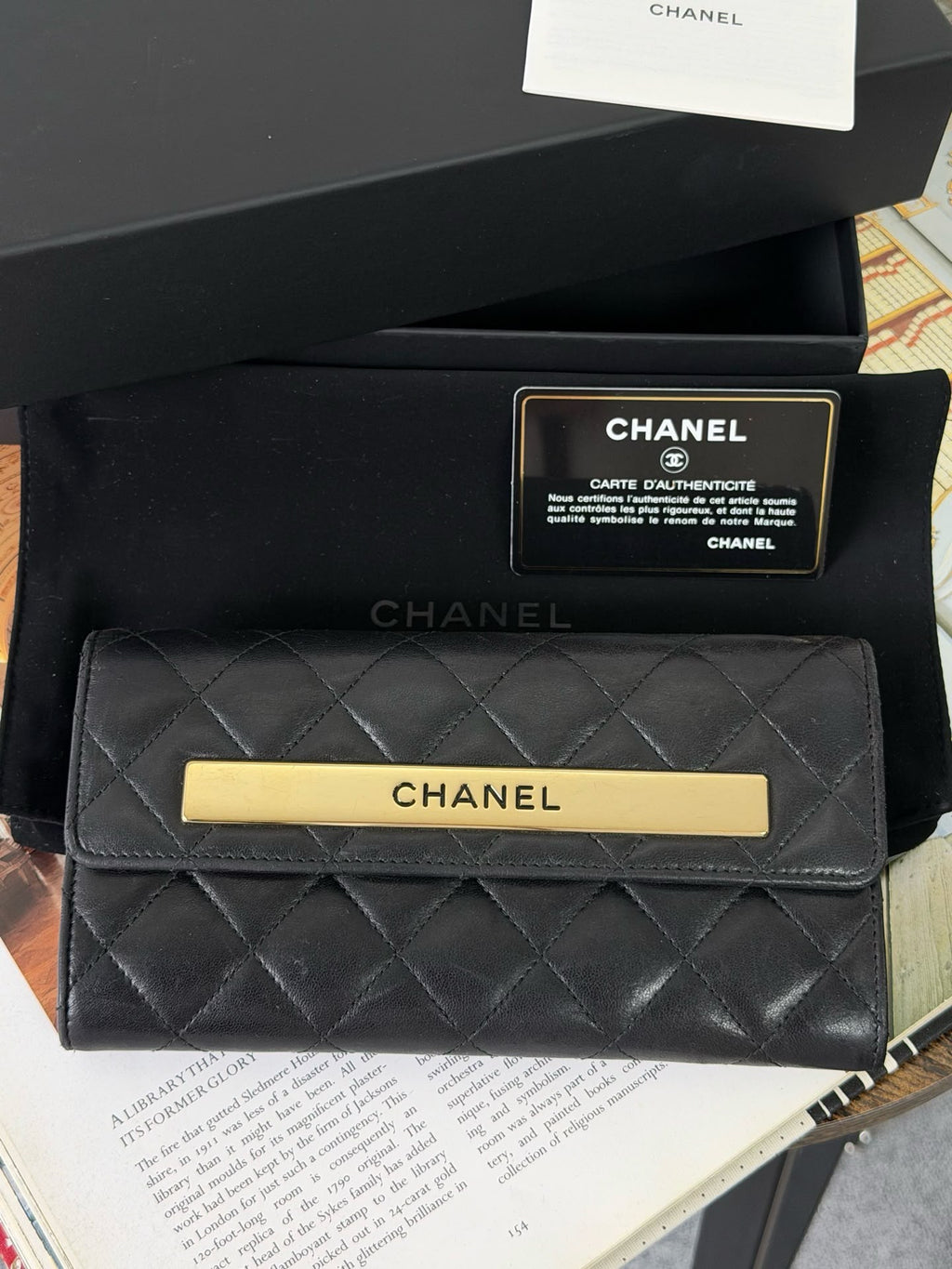 【24小時網站自助下單】🌸日本中古品代購 Chanel菱格大logo錢包 ➕標➕卡➕袋➕盒➕冊 24開 送改造配件 | 預訂約2-3星期 娉婷貿易公司 Exquisite Beauty Trading Company
