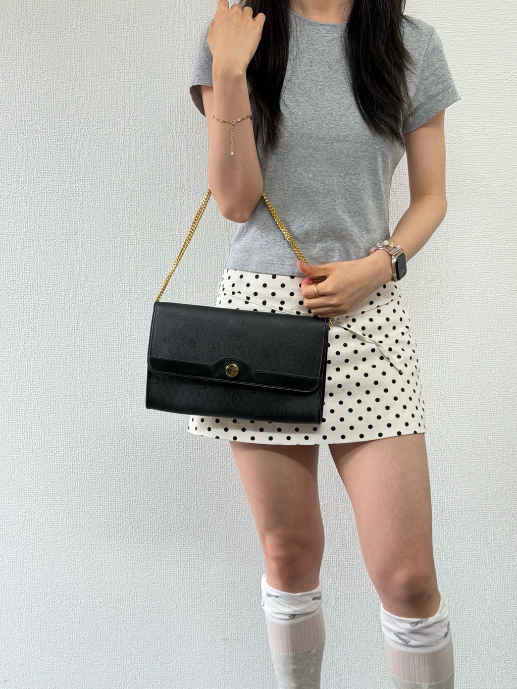 【24小時網站自助下單】🌸日本中古品代購 Dior黑金蜂巢鏈條包 | 預訂約2-3星期 娉婷貿易公司 Exquisite Beauty Trading Company