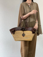 【24小時網站自助下單】🌸日本中古品代購 miumiu花朵草編包 | 預訂約2-3星期 娉婷貿易公司 Exquisite Beauty Trading Company