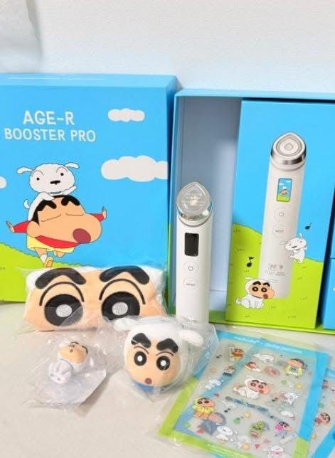 【24小時網站自助下單】現貨🌸🇰🇷韓國代購 / MEDICUBE AGE-R Booster (PRO) 美容儀 # 蠟筆小新特別聯名款 | 落單後約3-5個工作天寄出 娉婷貿易公司 Exquisite Beauty Trading Company