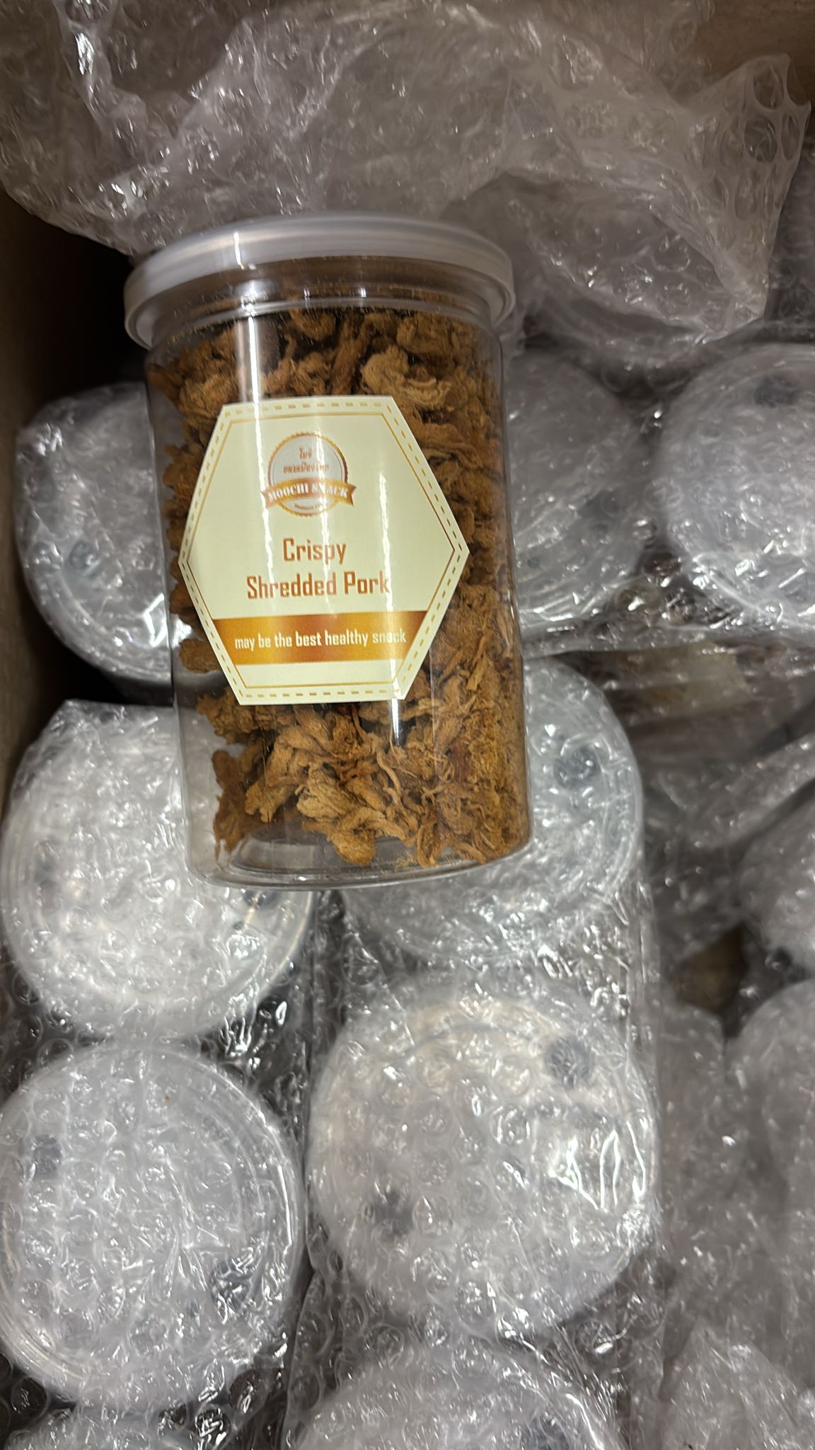【24小時網站自助下單】現貨🌸🇹🇭泰國直送🇹🇭 MOOCHI Crispy Shredded Pork 香脆豬肉鬆 150g | 落單後約3-5個工作天寄出 娉婷貿易公司 Exquisite Beauty Trading Company