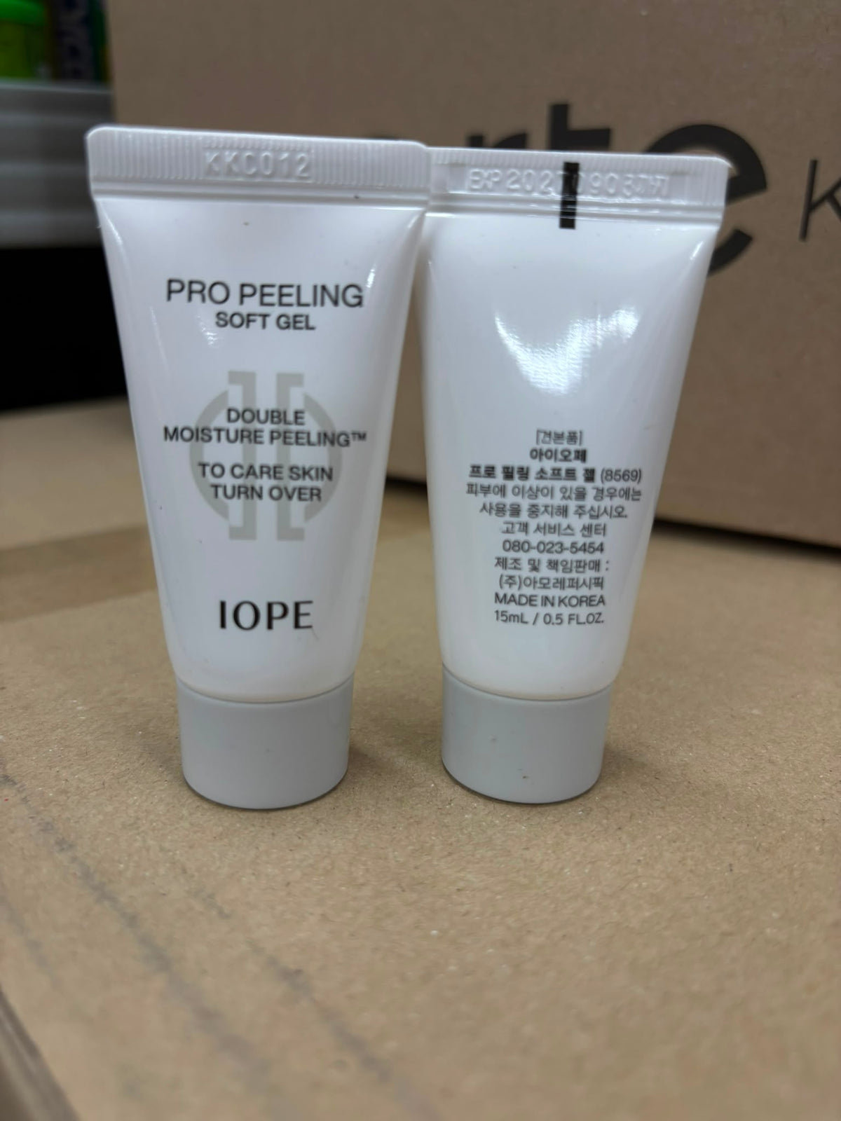 【24小時網站自助下單】現貨🌸IOPE 艾諾碧 雙效保濕溫和去角質凝膠 15ml （1套4支） | 落單後約3-5個工作天寄出 娉婷貿易公司 Exquisite Beauty Trading Company