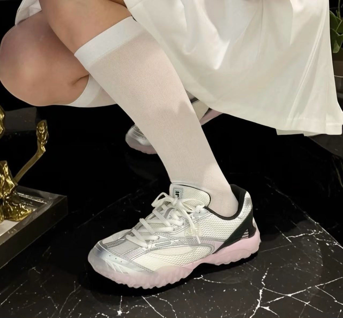 【24小時網站自助下單】🌸韓國🇰🇷Fila 粉紅色軟鞋底休閒運動鞋👟 | 預訂後約4-5星期 娉婷貿易公司 Exquisite Beauty Trading Company