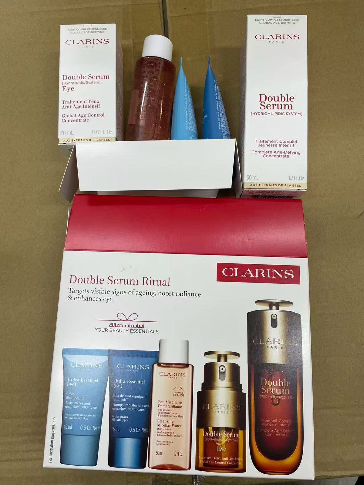 【24小時網站自助下單】 🌸免稅正品 歐版 Clarins嬌韻詩雙萃精華50ml（獨立包裝） | 預訂約1-2星期 娉婷貿易公司 Exquisite Beauty Trading Company