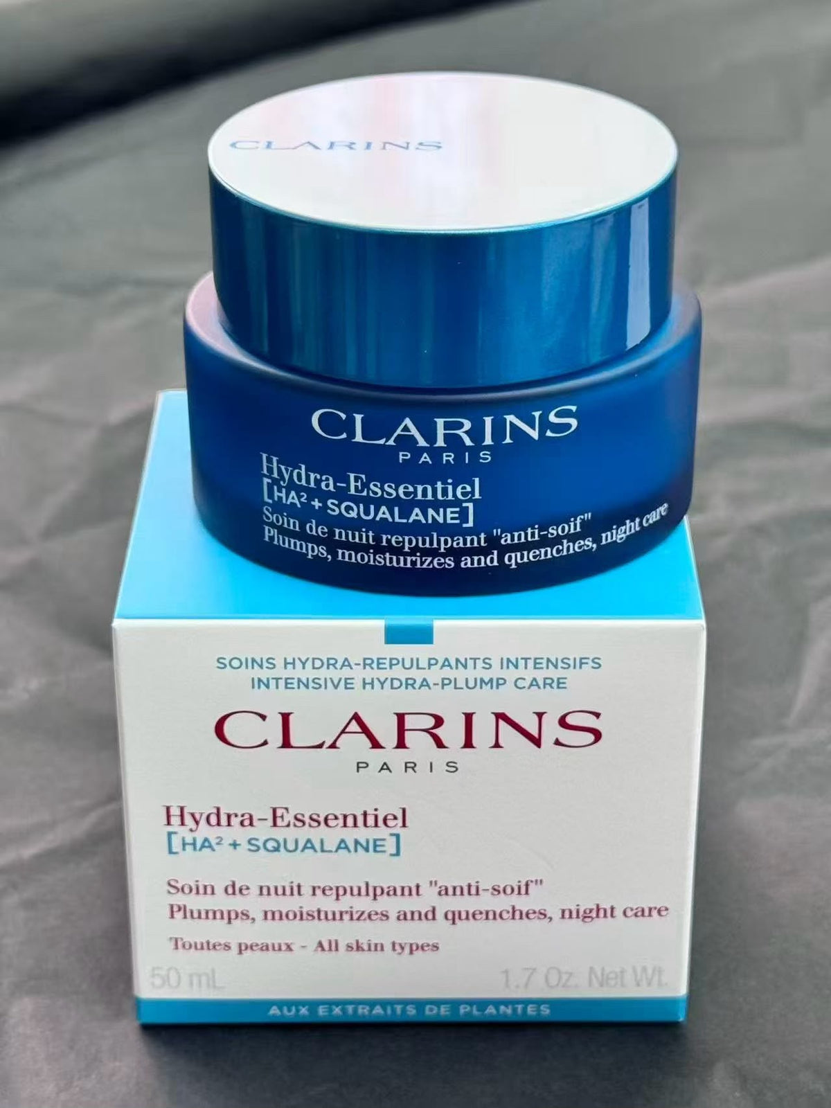 【24小時網站自助下單】 🌸免稅正品 CLARINS嬌韻詩恆潤奇肌保濕晚霜50ml(098055) （25年新日期）| 預訂約1-2星期 娉婷貿易公司 Exquisite Beauty Trading Company