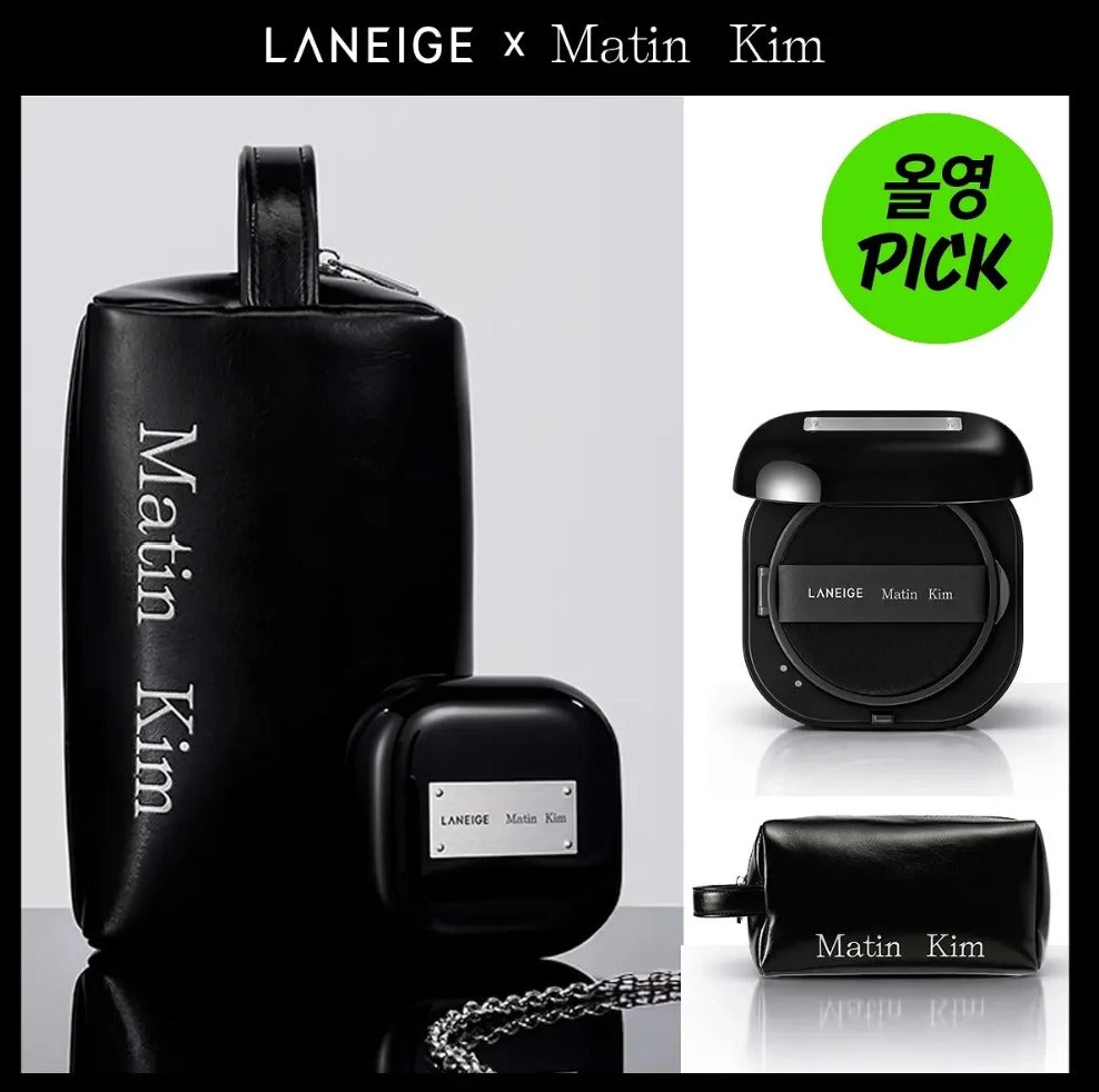 預訂 | 🌸LANEIGE × Matin Kim 聯名限量彩妝登場✨ 超持妝三效氣墊柔焦蜜粉送極限黑化妝包 🔥 娉婷貿易公司 Exquisite Beauty Trading Company
