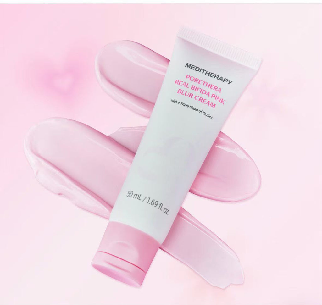 現貨400支 | [MEDITHERAPY] 粉透光柔焦濾鏡霜 (Pink Blur Cream) 50ml 娉婷貿易公司 Exquisite Beauty Trading Company