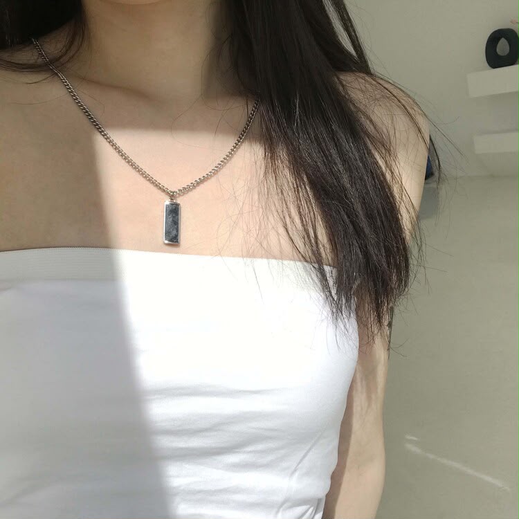 預訂 | 明星同款🤩韓國🇰🇷OFUSE爆紅小眾設計師飾物品牌 被譽為✨平替版 Chrome Hearts✨🆕🆕🆕🆕🆕stone necklace 娉婷貿易公司 Exquisite Beauty Trading Company