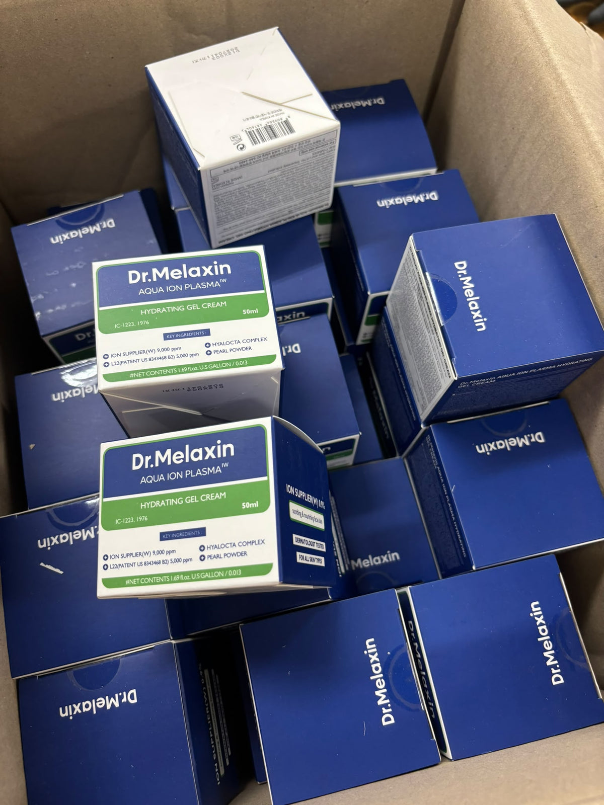 現貨有40盒 有效日期2027/4月 | 清貨 Dr.Melaxin 水離子保濕面霜50ml 娉婷貿易公司 Exquisite Beauty Trading Company