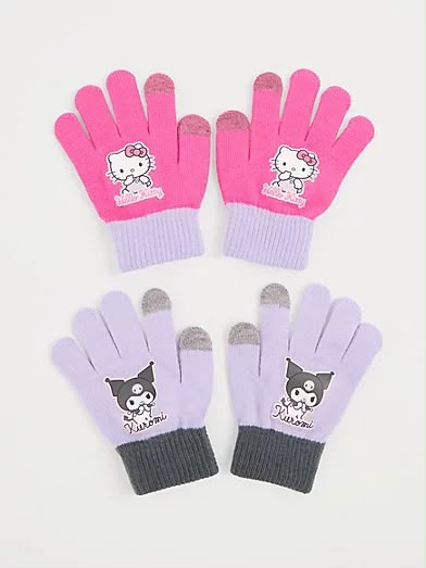 預訂 | 2026年10月29日截🇬🇧英國連線🇬🇧 Hello Kitty & Kuromi 手套2對 | 2026年11月尾至12月初到