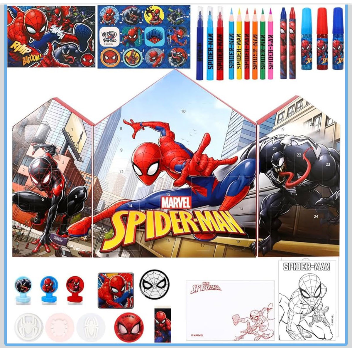 預訂 | 2026年10月29日截 🇬🇧英國連線🇬🇧 聖誕🎄✨Spiderman 倒數日曆 | 2026年11月尾至12月初到
