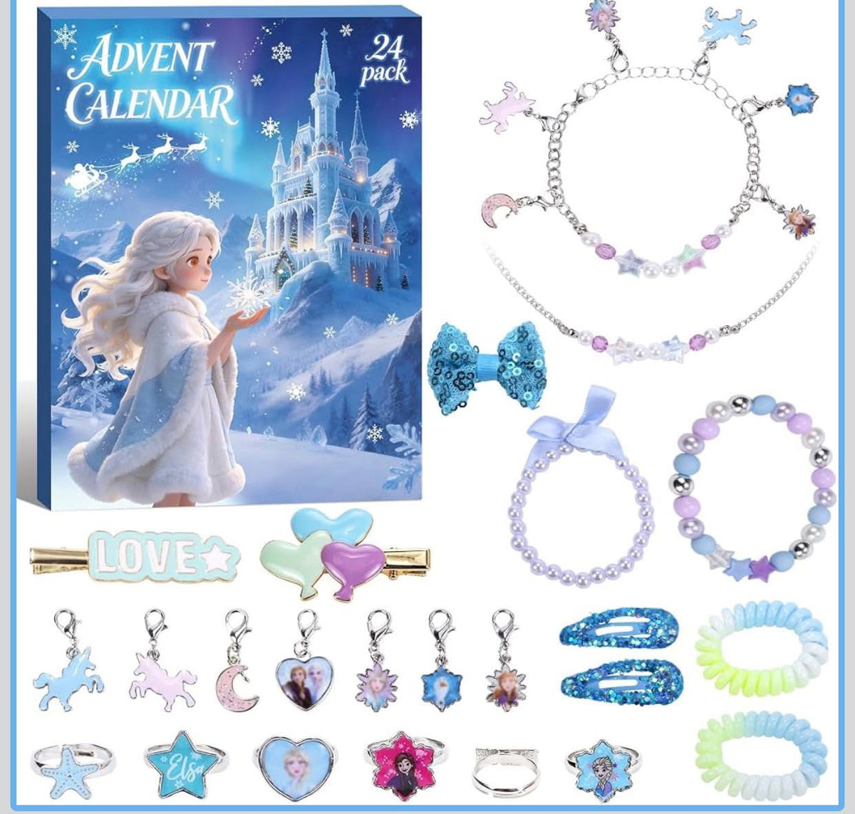 預訂 | 2026年10月29日截 🇬🇧英國連線🇬🇧 聖誕🎄✨Frozen 首飾倒數日曆 | 2026年11月尾至12月初到
