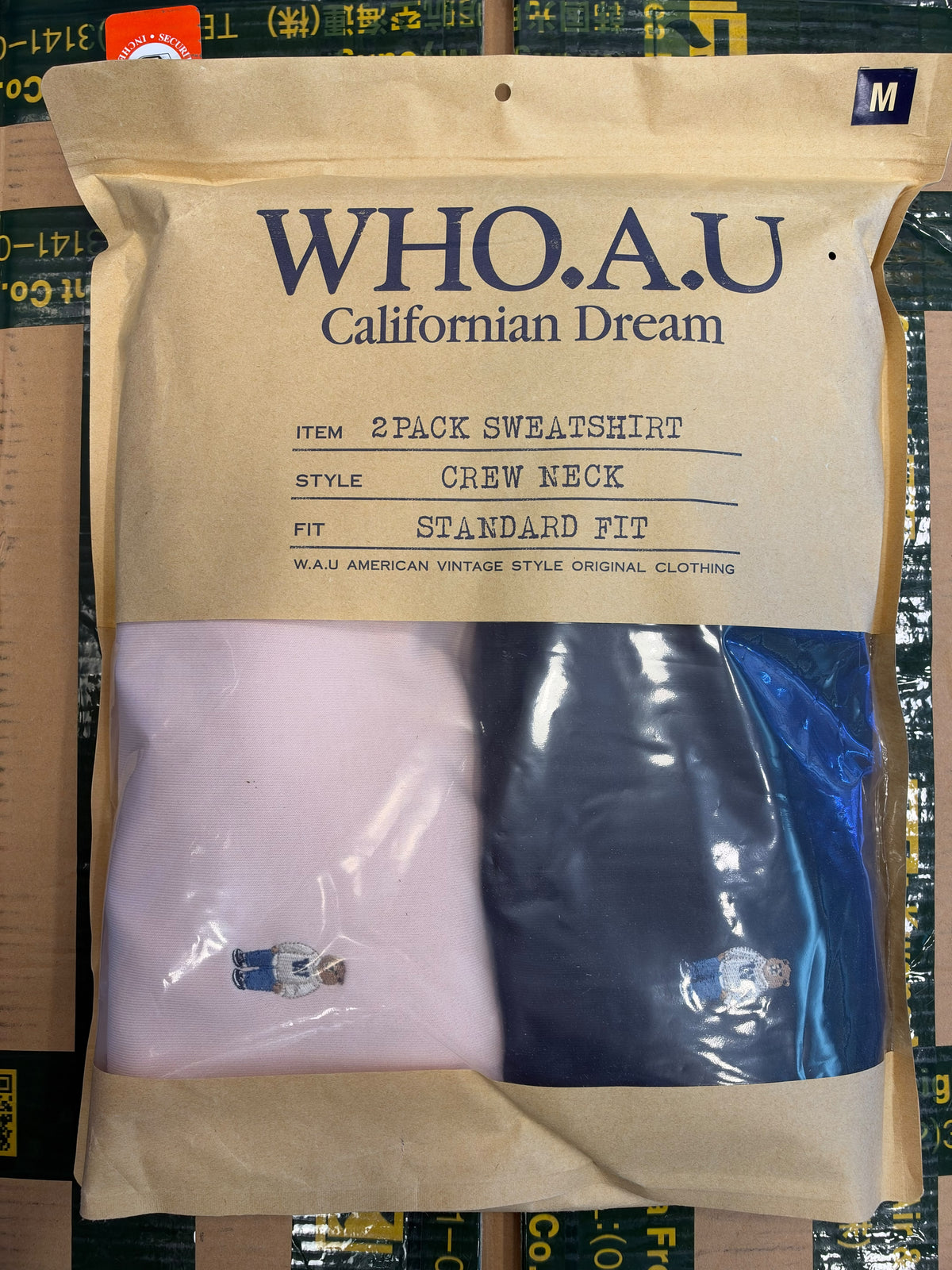 預訂 | 2026年11月10日截 Who.A.U 係性價比最高最平靚正😍🤩最新款爆款 小熊長袖衛衣 一套兩件最抵着呀~不過2件長袖好有重量🤣 | 下單後 3-4星期到