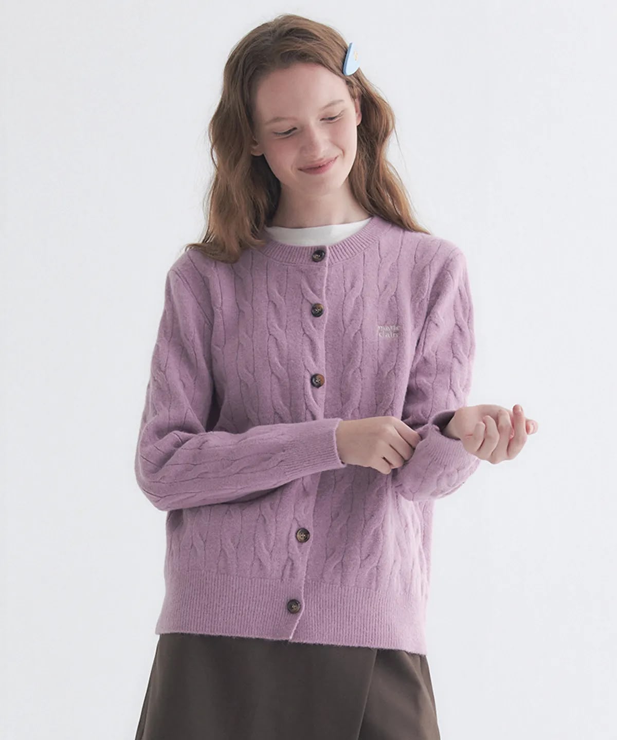 預訂 | 2026年10月31日截 ‼️BIG SALE‼️半價‼️Marie Claire經典絞花針織外套好靚呀🤩 🤩| 下單後 4-5 星期到