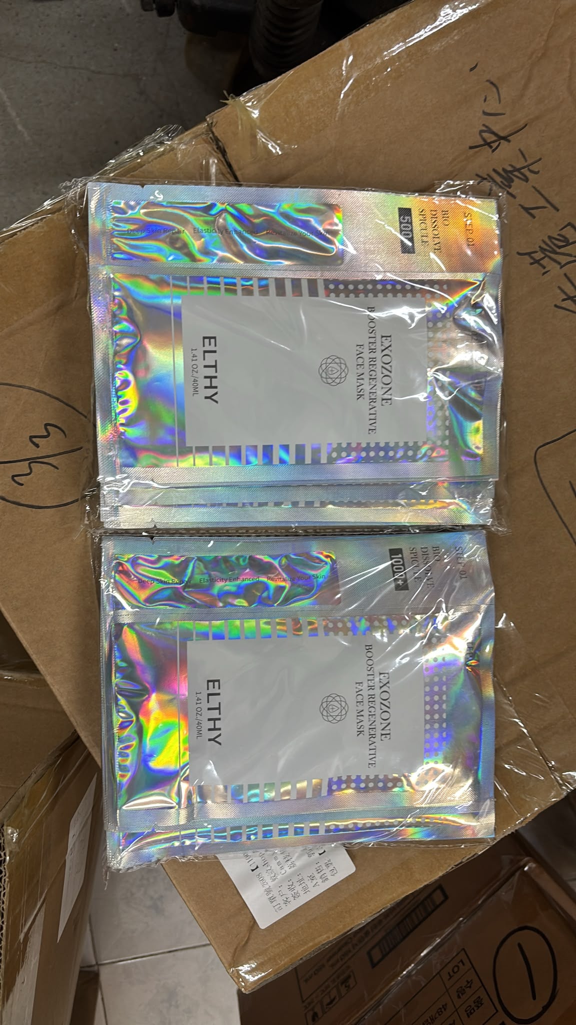 現貨 | Elthy Exozone Booster Regenerative（1套10片） Elthy5️⃣0️⃣0️⃣+素顏水晶針面膜 Elthy1️⃣0️⃣0️⃣0️⃣+素顏水晶針面膜