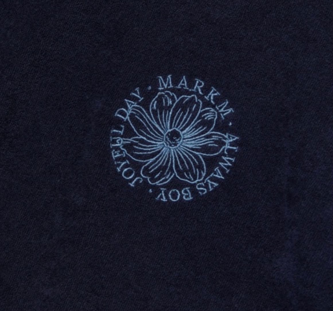 預訂 | 2026年11月5日截 ‼️快閃🇰🇷半價‼️🇰🇷韓國潮牌 Markm (W) FLOWER TERRY SET-UP SWEATSHIRT | 下單後 2-3 星期到