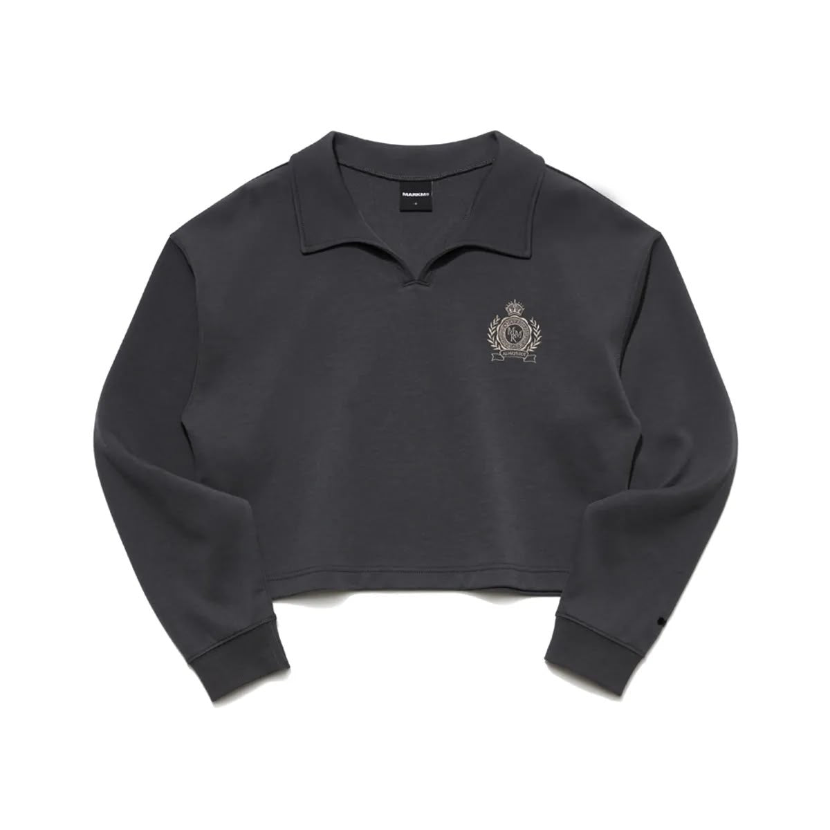 預訂 | ‼️快閃🇰🇷半價‼️🇰🇷韓國潮牌 Markm (W) V NECK COLLAR SWEATSHIRT
