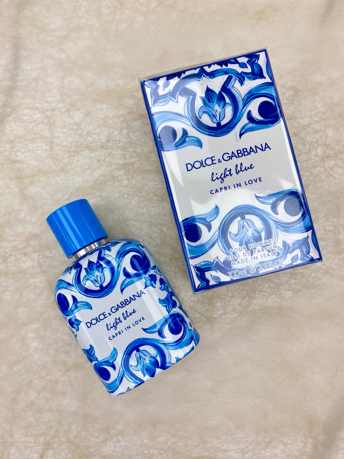 供應商現貨 | 免稅正品 Dolce & Gabbana Light Blue Capri In Love Pour Homme Eau de Parfum D&amp;G杜嘉班納卡普里之戀男士淡香精100ml