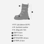 預訂 | 2026年11月10日截 ‼️快閃🇰🇷半價‼️✨明星同款✨韓國爆單爆紅品牌🇰🇷SALT&CHOCOLATE 圓頭搭扣環機車靴 5.5mm 好靚好型好抵呀🤩數量有限呀 | 下單後 2-3 星期到