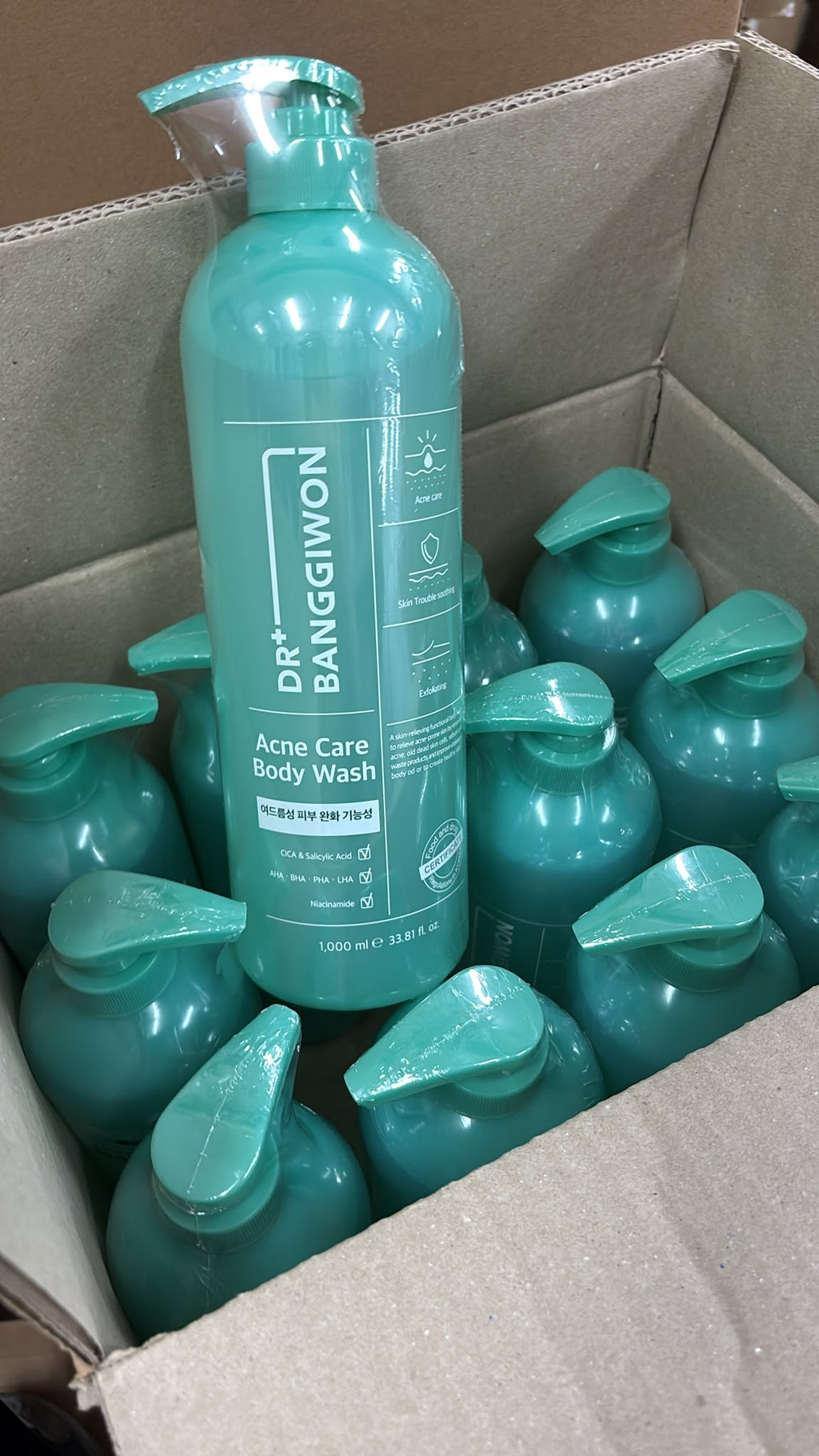 現貨 🌸韓國🇰🇷DR.BANGGIWON草本祛痘沐浴露1000ml