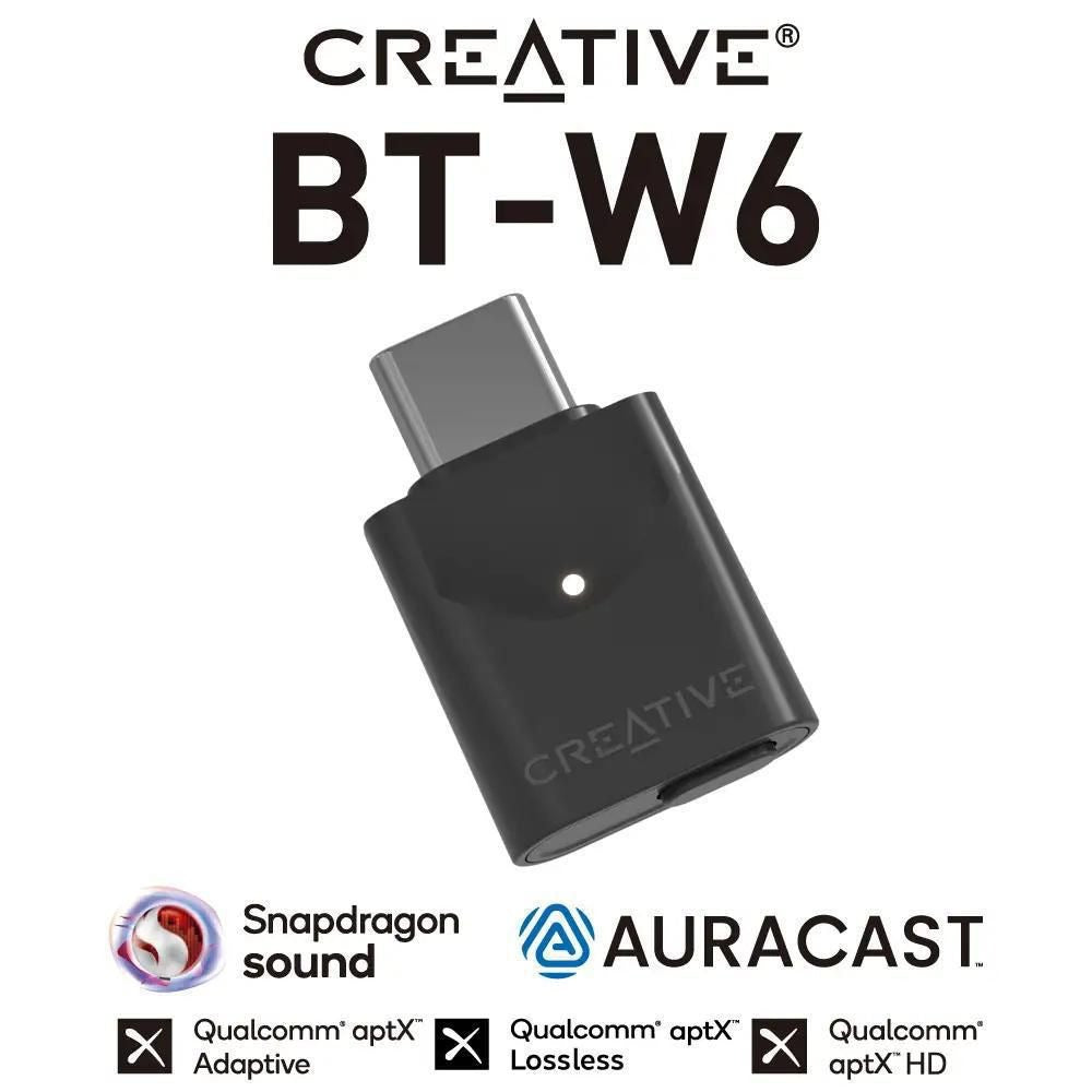 🌸Creative BT-W6無線音訊發射器 原裝行貨 一年保養 | 預訂約2星期 娉婷貿易公司 Exquisite Beauty Trading Company