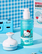 【24小時網站自助下單】現貨🌸韓國 ilso x Hello Kitty 聯乘款 超融化油脂卸妝油 200ML 套裝 +送Hello Kitty 洗面刷 | 落單後約3-5個工作天寄出 娉婷貿易公司 Exquisite Beauty Trading Company