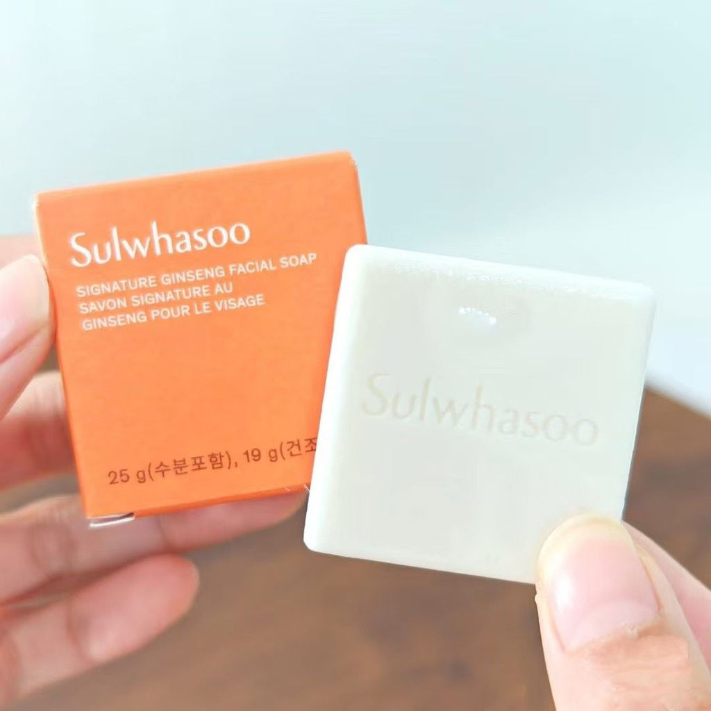現貨🌸Sulwhasoo雪花秀人蔘潔面皂25g 中樣（1套3個） | 落單後約3-5個工作天寄出 娉婷貿易公司 Exquisite Beauty Trading Company