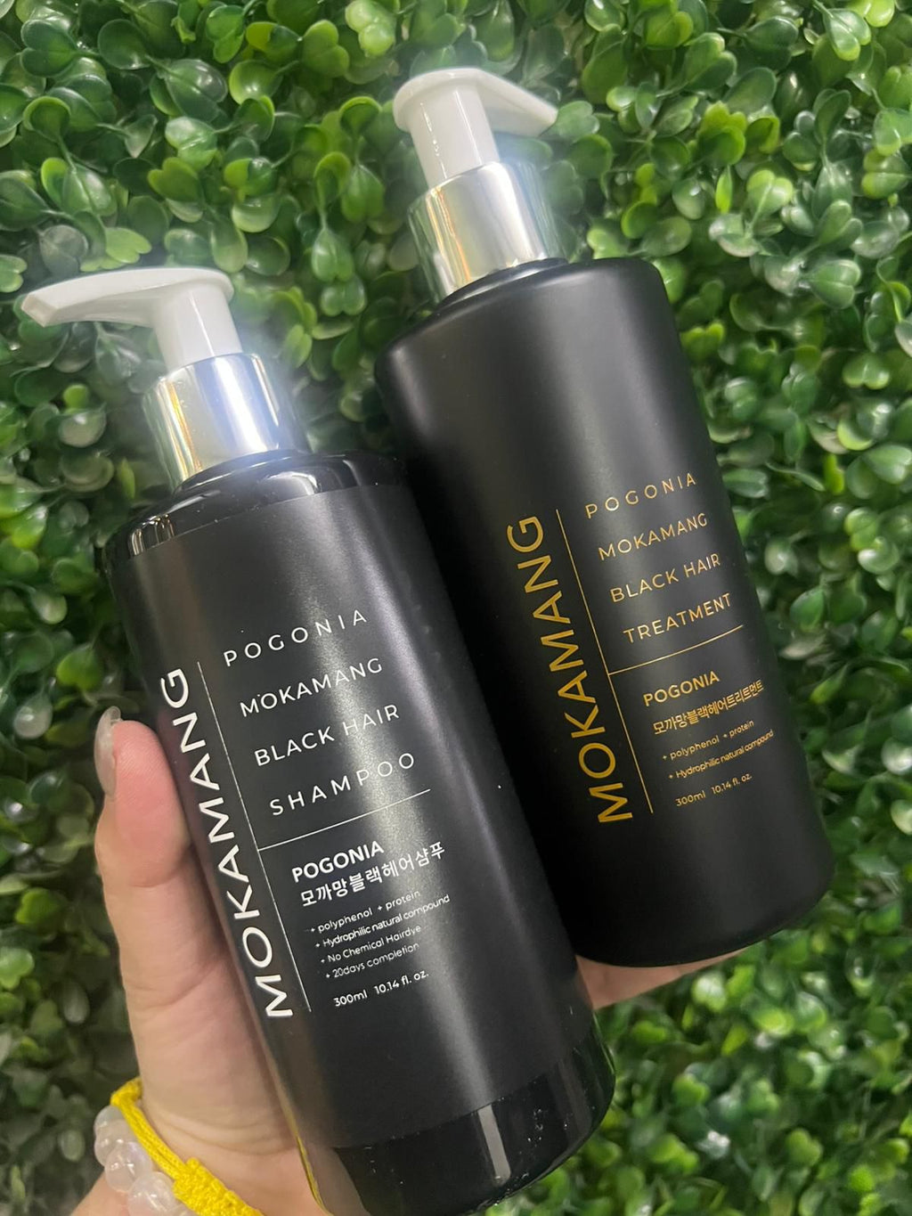 現貨🌸Mokamang 黑髮洗頭水（300ml）/ Mokamang 黑髮護髮素（300ml） | 落單後約3-5個工作天寄出 娉婷貿易公司 Exquisite Beauty Trading Company