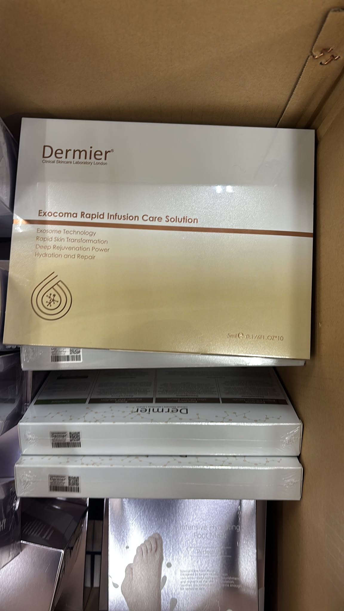 現貨 | Dermier EGF+EXO | 超導逆齡雙星套組（一盒內有5套）